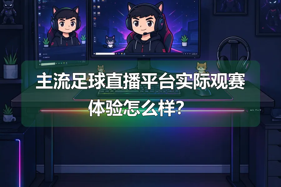 主流足球直播平台实际观赛体验怎么样？